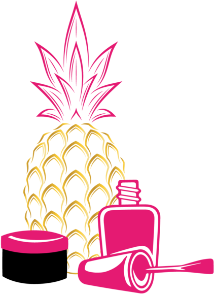 30pc Gel Polish Collection - Pineapple Drawing (431x599)