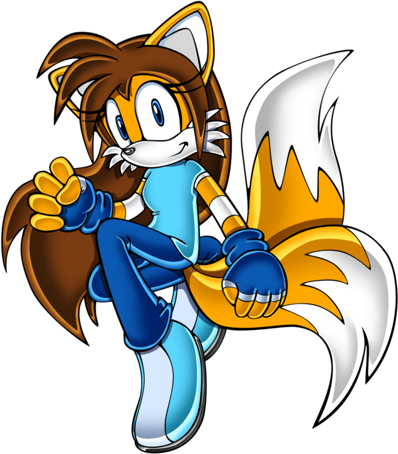 Nails The Fox By Ketrindarkdragon - Fan Character Sonic Fox (832x960)