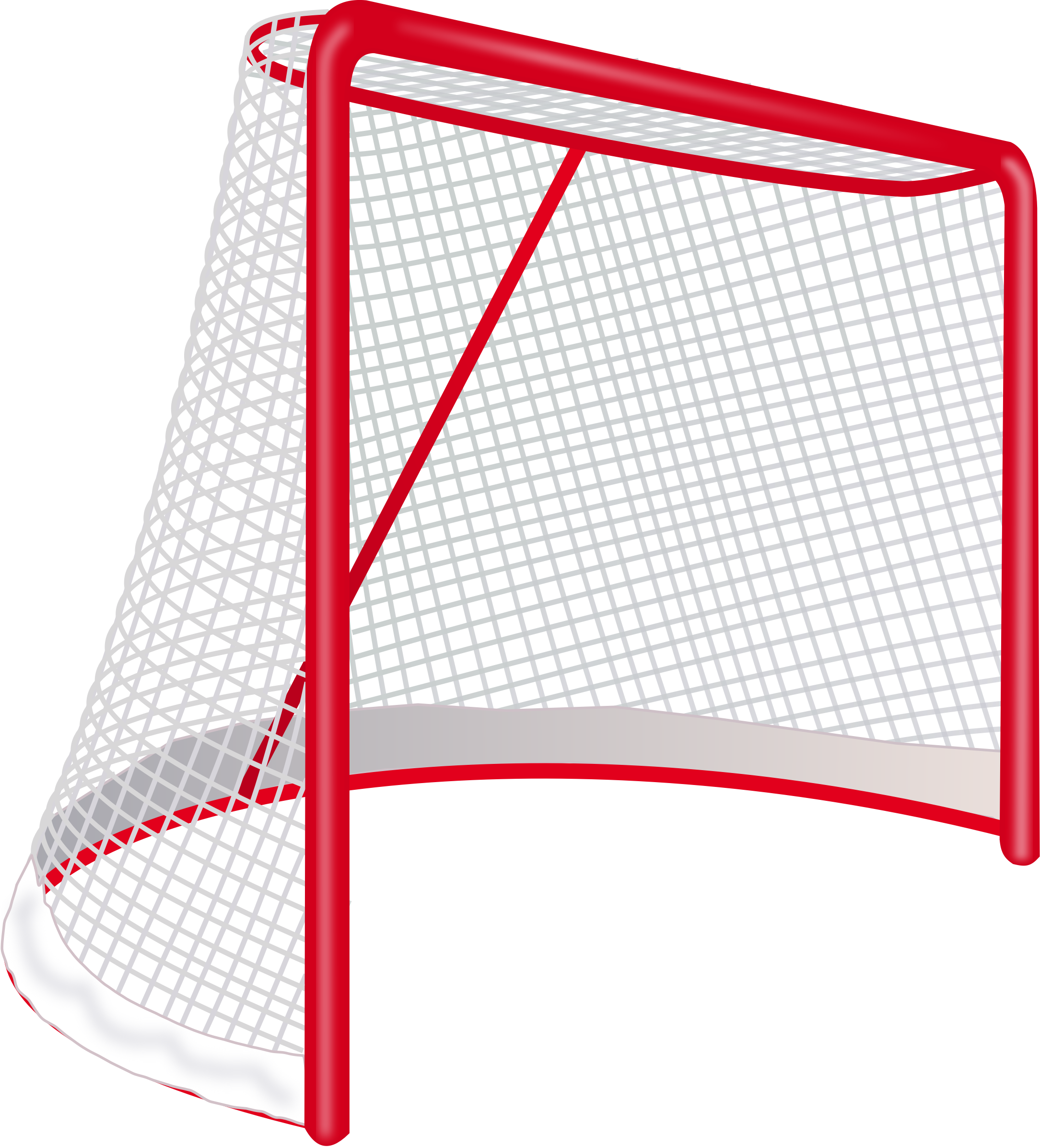 Goal Png Image - Hockey Net Clipart Free (2169x2394)