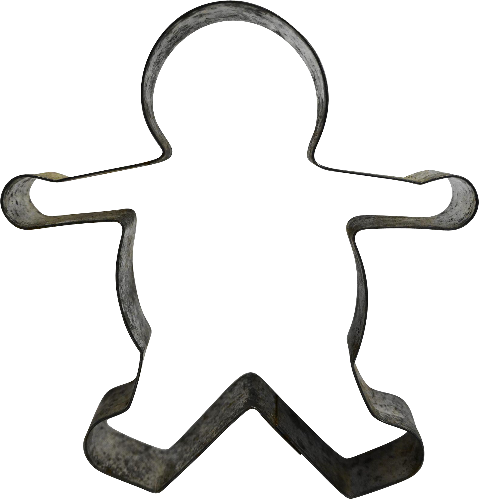 Tin Gingerbread Man Cookie Cutter Vintage - Gingerbread Man (1657x1657)