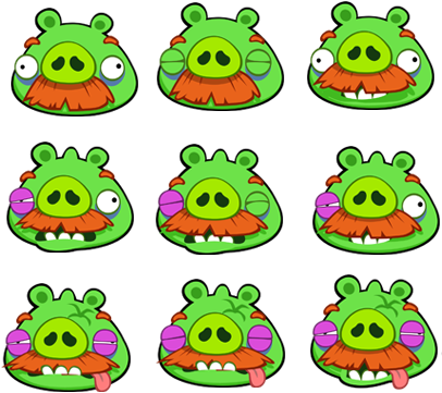 Exclusive Hand Drawn Angry Birds Background Avatar - Orange You Glad Its Summer (441x400)