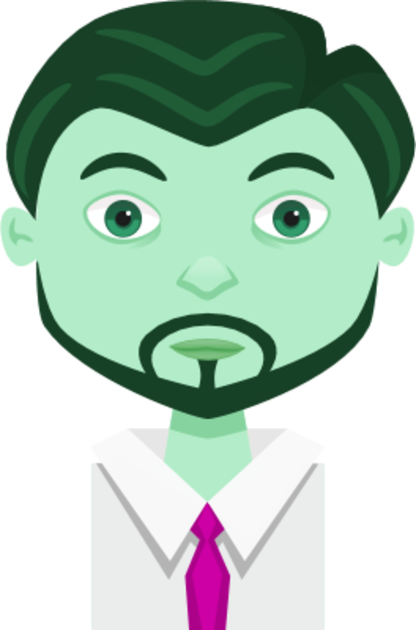 Male Man Cartoon Avatar - Cartoon Inkscape (600x909)
