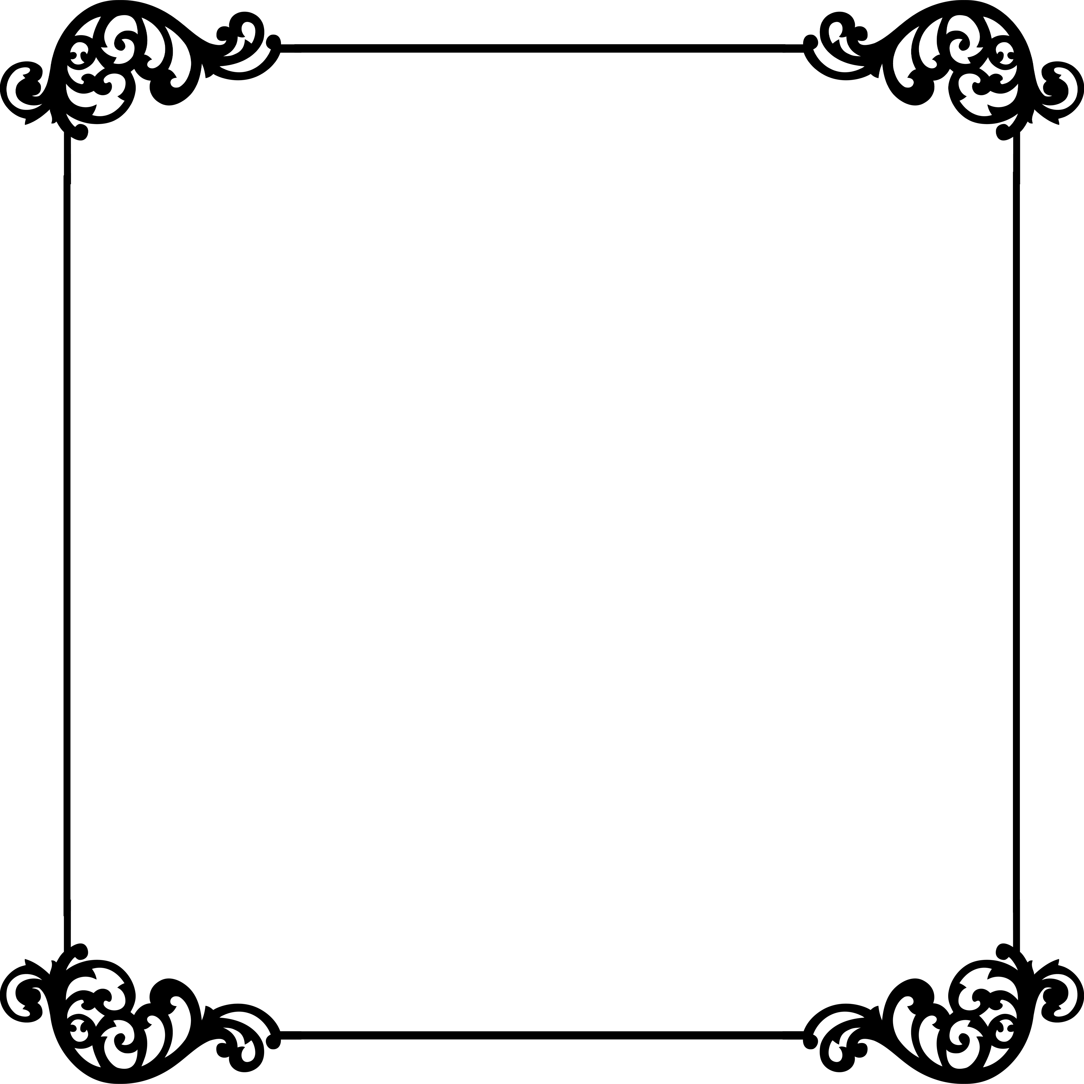 Simple Frames Design Black - Hand Made Crystal Hoop Vintage Style Beaded Earrings (3600x3600)