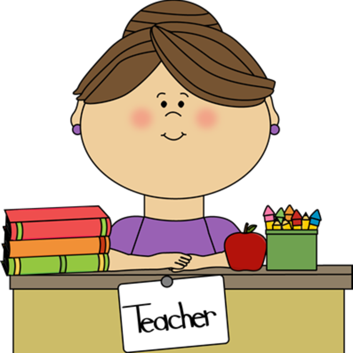 Karen Briskin's Profile Photo - Teacher Clipart Transparent Background (1200x1200)