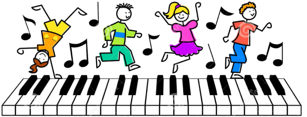 Kids - Keyboard Music Cartoon (620x236)