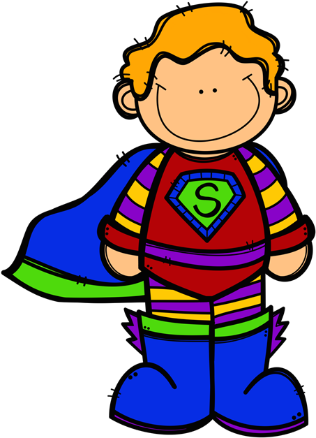 Boy Superhero - My Teacher Is A Superhero Because (500x710)
