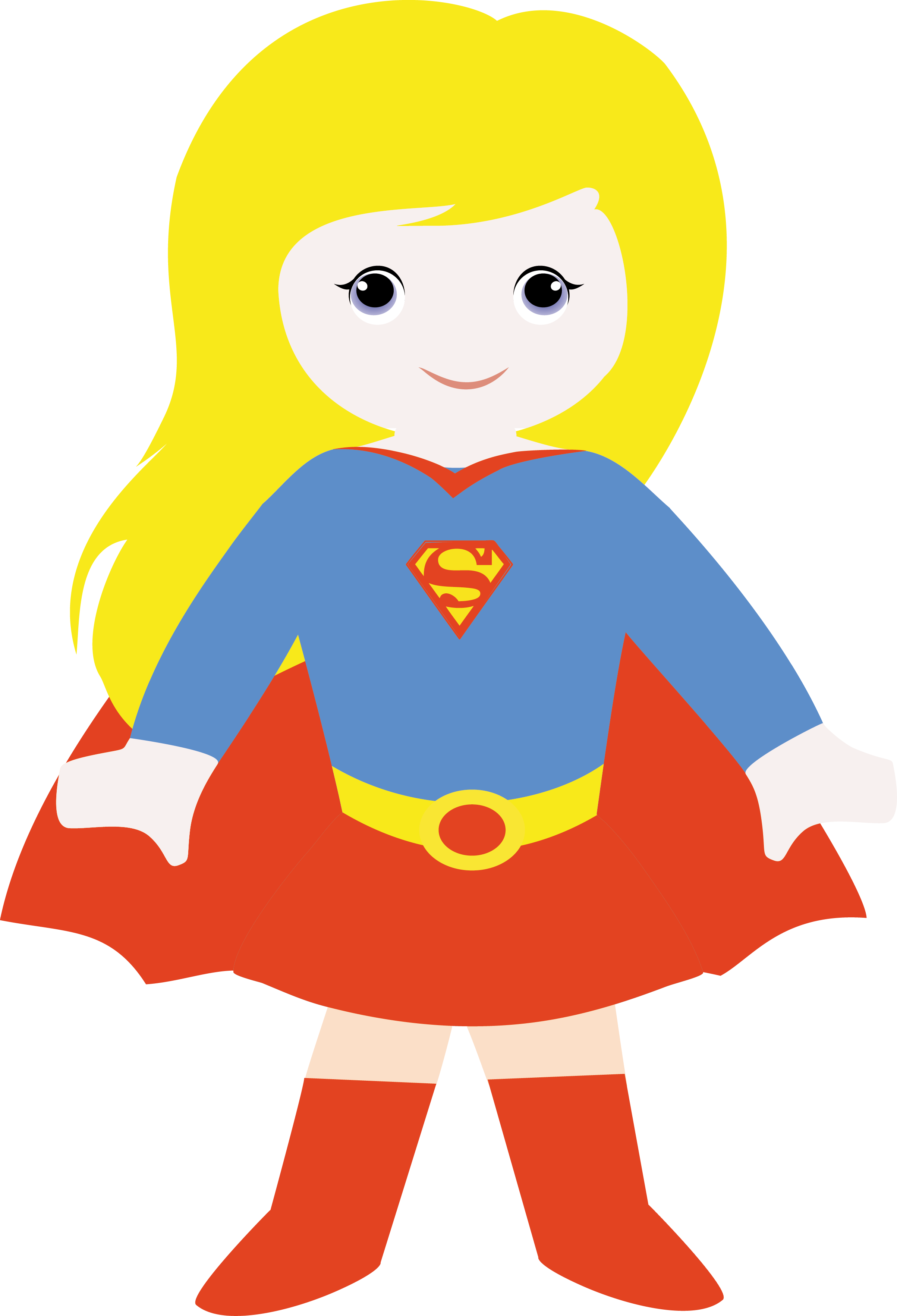 Welcome To Our Class Web Page Please Check Back Often - Super Girl Infantil (2406x3529)