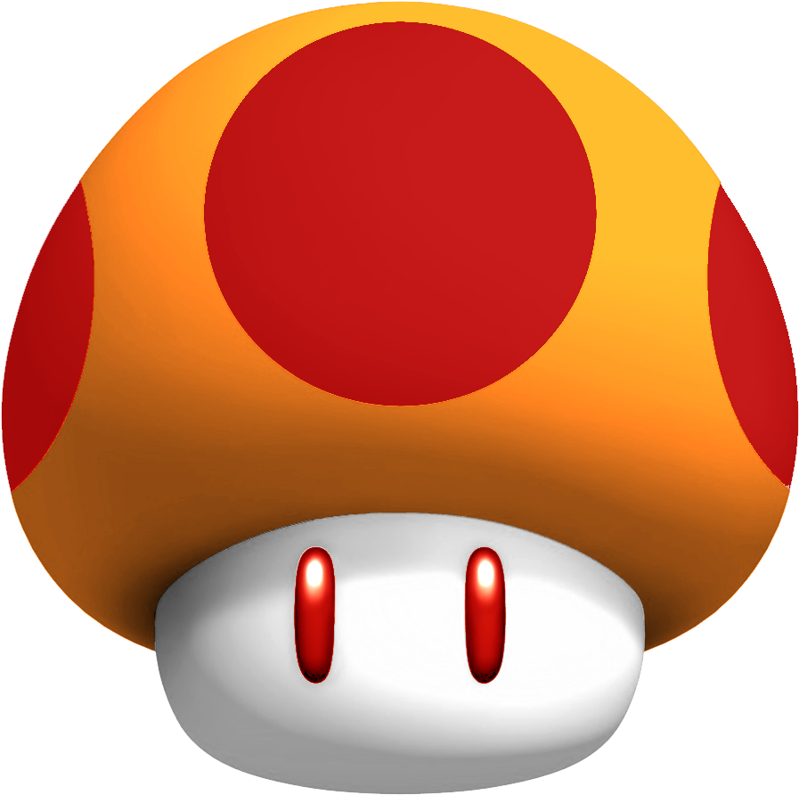 New Super Mario Bros - Get A Life Mario 1 Up Mushroom -silicone Case For Iphone (1024x1024)