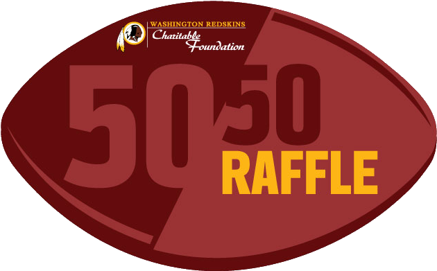 Washington Redskins Charitable Foundation 50/50 Raffle - Circle (720x402)