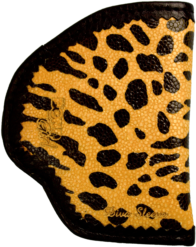 Diva Sleeve, Leopard On Stingray - Genuine Top Grain Zebra Print Cowhide Leather 102 Album (1080x1080)