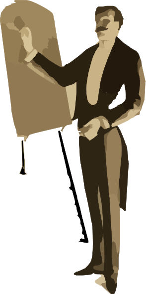 Painting - Portrait Painting Png (294x590)