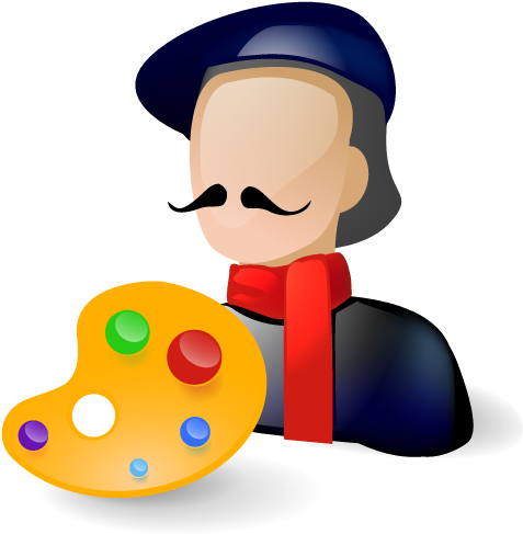 Computer Icons Painting Artist Painter Drawing - Painter Icon (512x512)