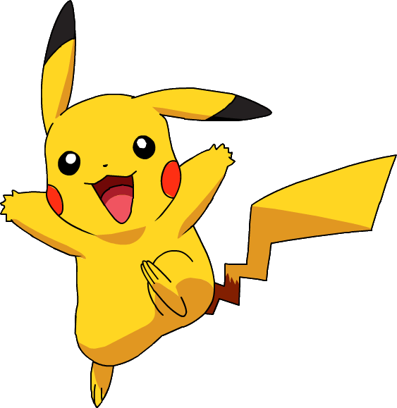 Clip Art Do Pikachu - Pikachu Png (563x579)