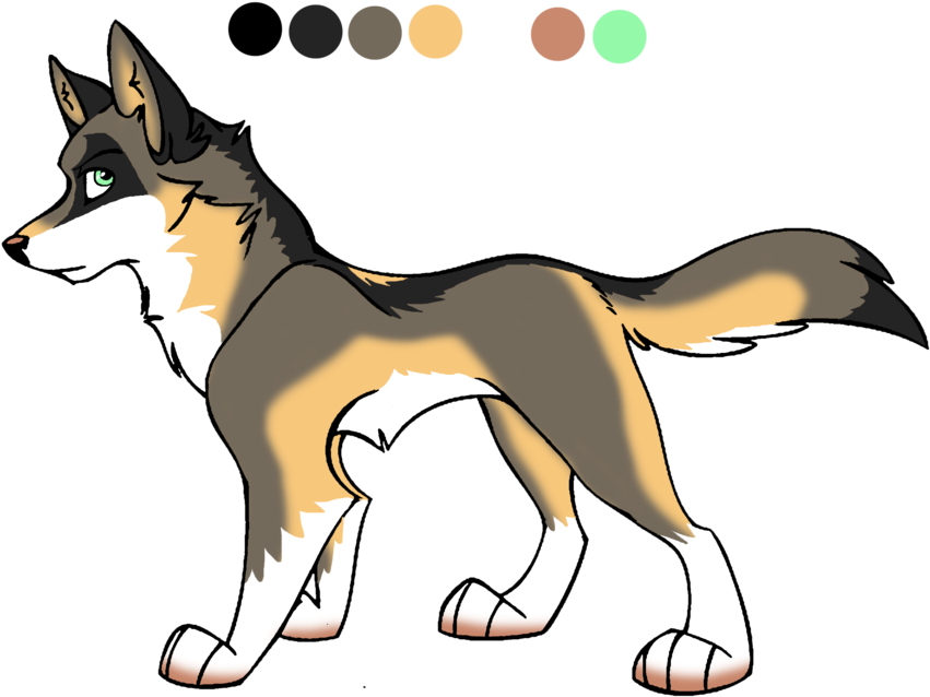 More Like Wolf Adopt 19 Closed By Adoptys - Arctic Wolf Cartoon (900x678)