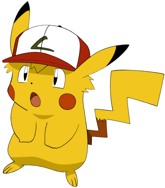 Pikachu Clipart Original - Pokemon Ash As A Pikachu (526x599)
