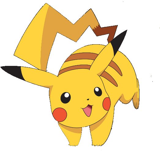 Pikachu Clipart Anime - Pikachu Render (562x509)