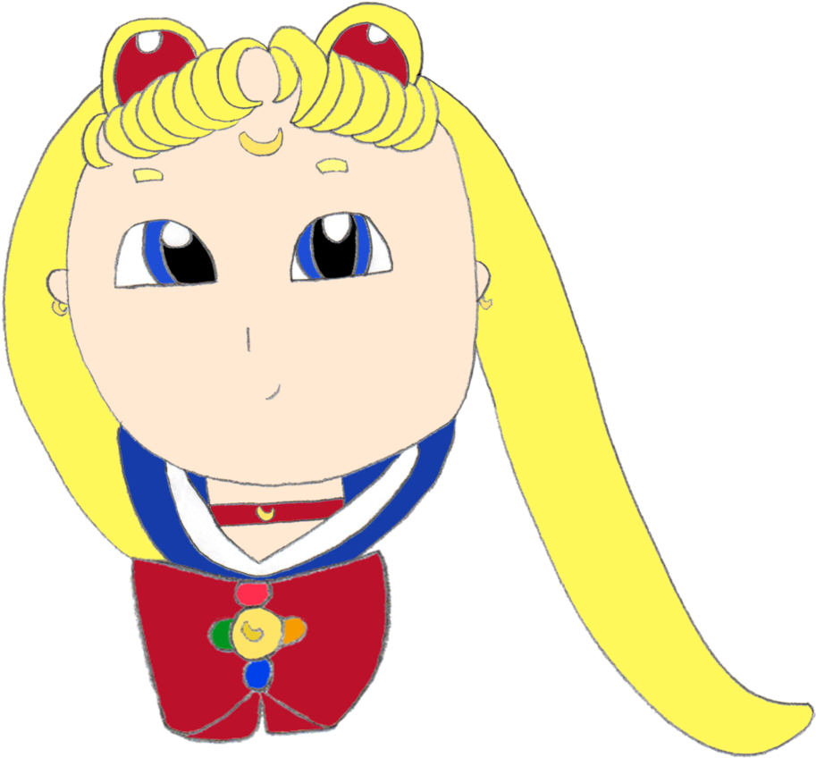 Sailor Moon Portrait Drawing By Britishchick09 - Drawing (924x864)