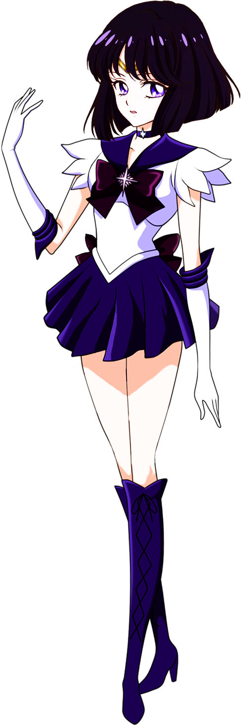 Sailor Saturn Render - Sailor Moon Sailor Saturn (500x1460)