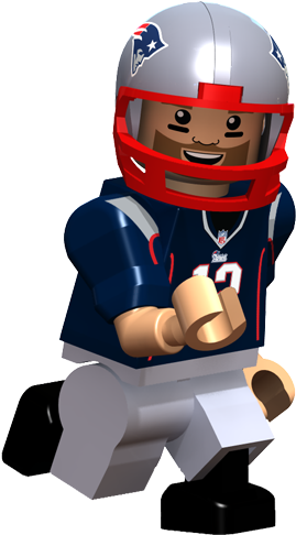 England Patriots Nfl Oyo Sports Lego Figures Mini Clipart - Tom Brady Clipart Png (500x500)