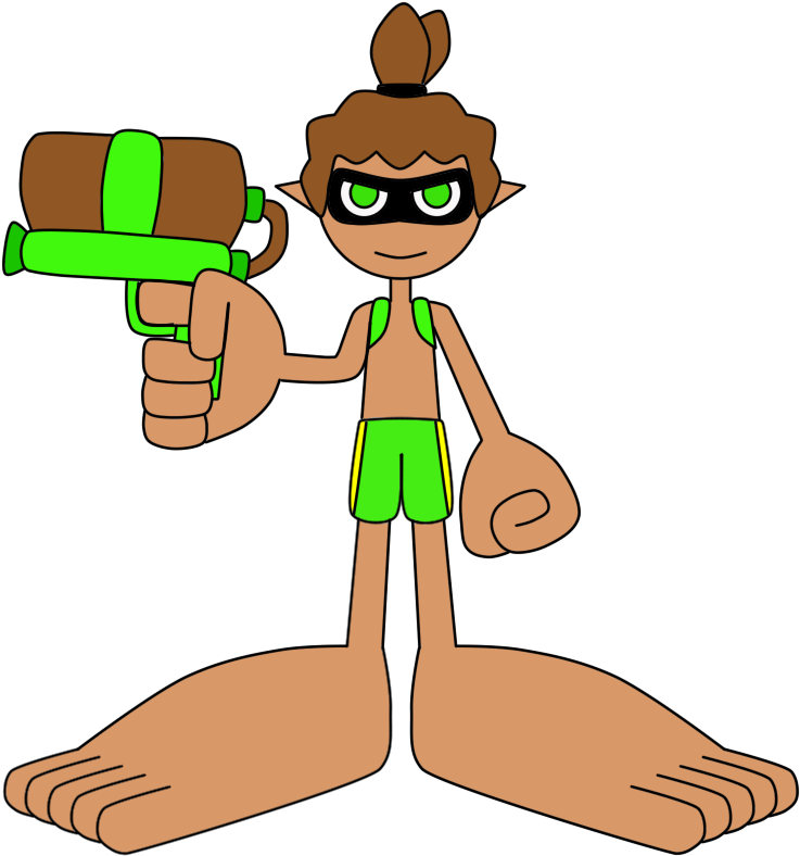 Inkling Deanu By Breaktargets - Deanu Monster Tale (780x833)