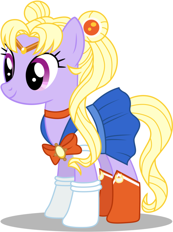 Sailor Moon By Dragonchaser123 - Sailor Moon Ponies (801x997)