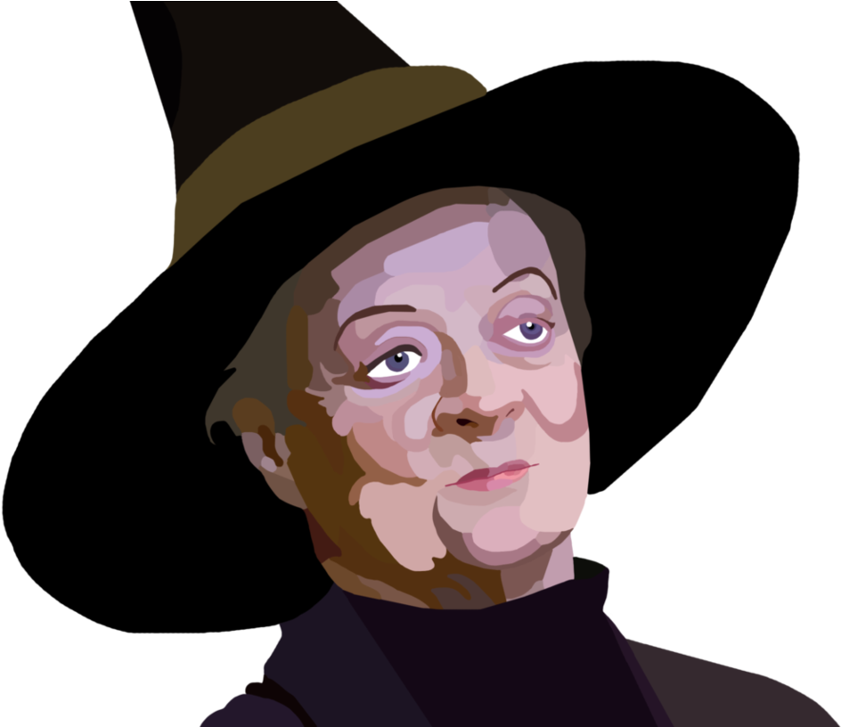 Minerva Mcgonagall Digital Painting By Whovianpoprocks - Painting (980x815)