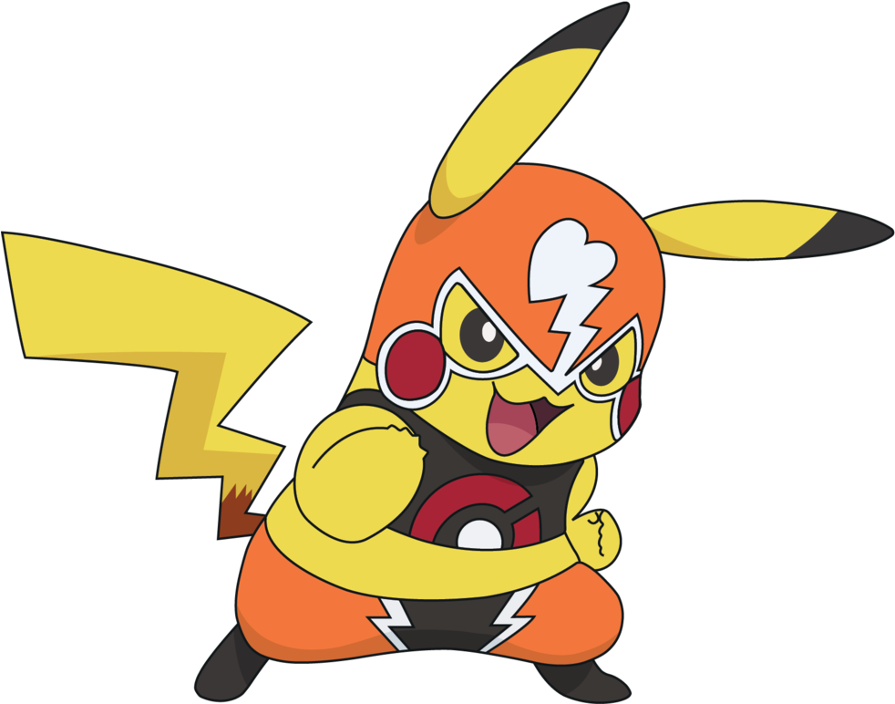 Pikachu Libre By Inukawaiilover - Imagenes De Pikachu Libre (1024x781)