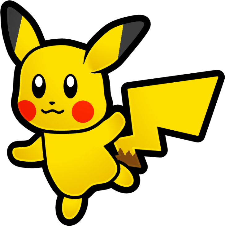 Paper Pikachu By Shykitty20 - Pikachu Png (727x730)