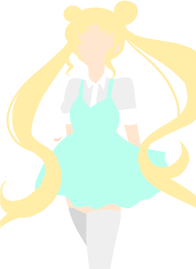 Sailor Moon By Vanilladoodles - Illustration (752x1063)