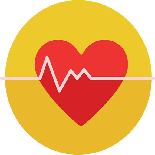 Heart Rate Icon Circle (512x512)