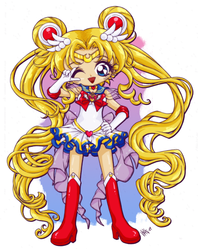 Super Sailor Moon By Maxxyne - Super Sailor Moon By Maxxyne (793x1000)