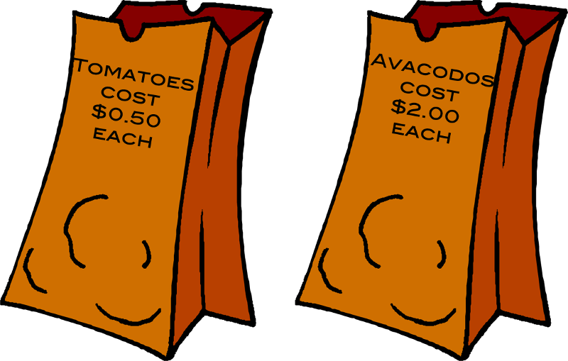 Paper Bag Image Modified From Clipart - Paper Bag (800x509)