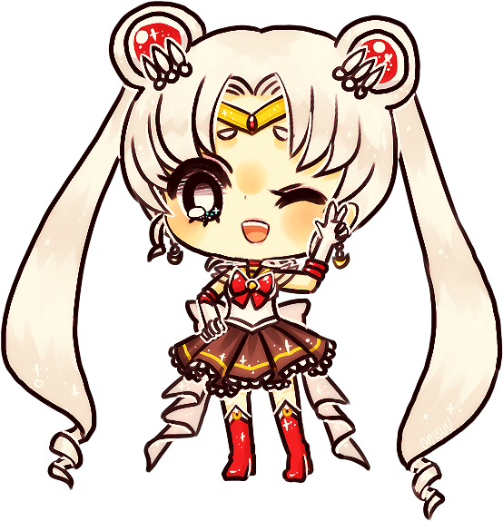 Sailor Moon By Onisuu - Manga (572x579)