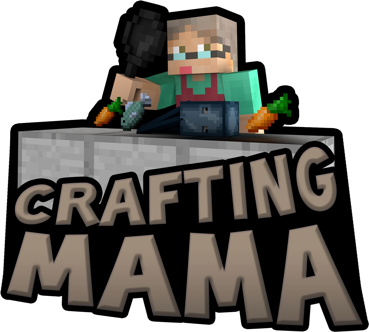 In Crafting Mama Your Objective Is To Score The Most - Toy Block (2500x1614)