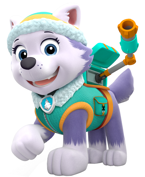 Everest As Yuki - Everest Paw Patrol (492x600)