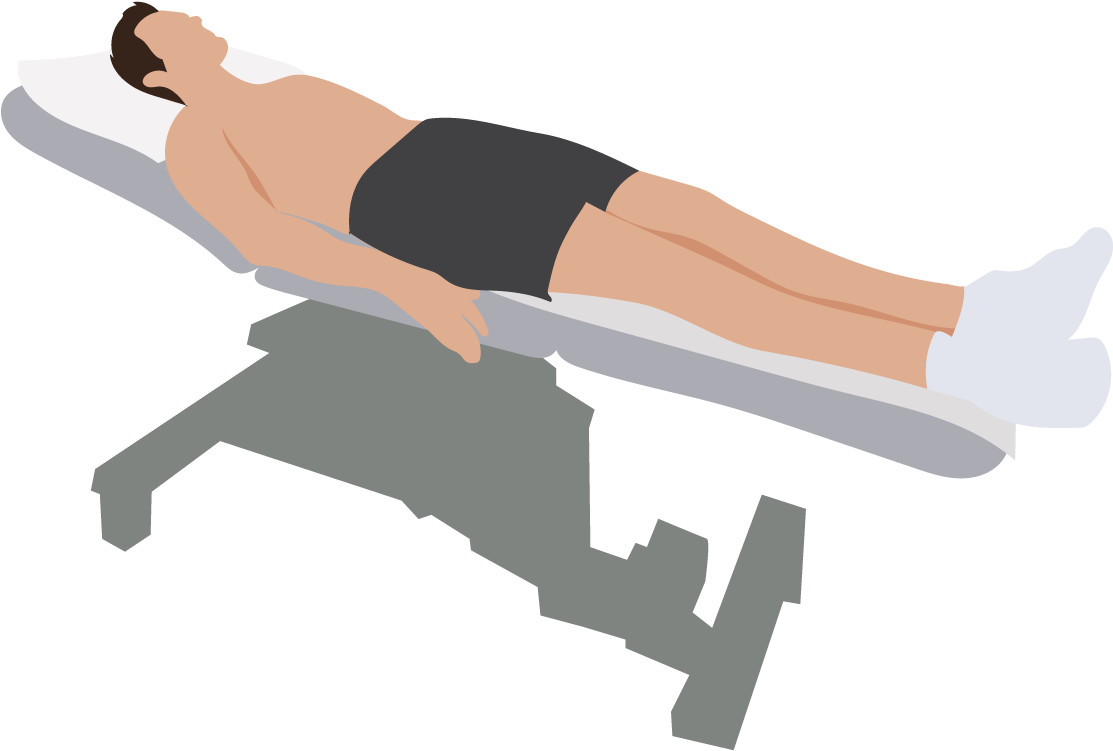 Patient Positioning For 12-lead Ecg Placement - Ekg Patient Position (1214x813)