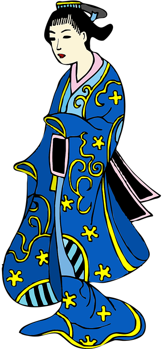 Pin Chinese Woman Clipart - Ancient Chinese Woman Png (360x720)