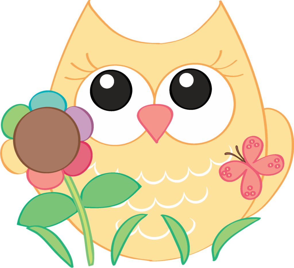 Owl Clip Artowl Decorationsowl - Desenhos De Corujas Coloridas Png (1024x932)
