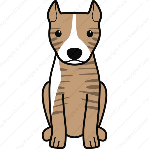 American Pitbull Terrier Cropped Ears - Amerikanische Pitbull Terrier (geerntete Ohren) Mauspads (600x600)