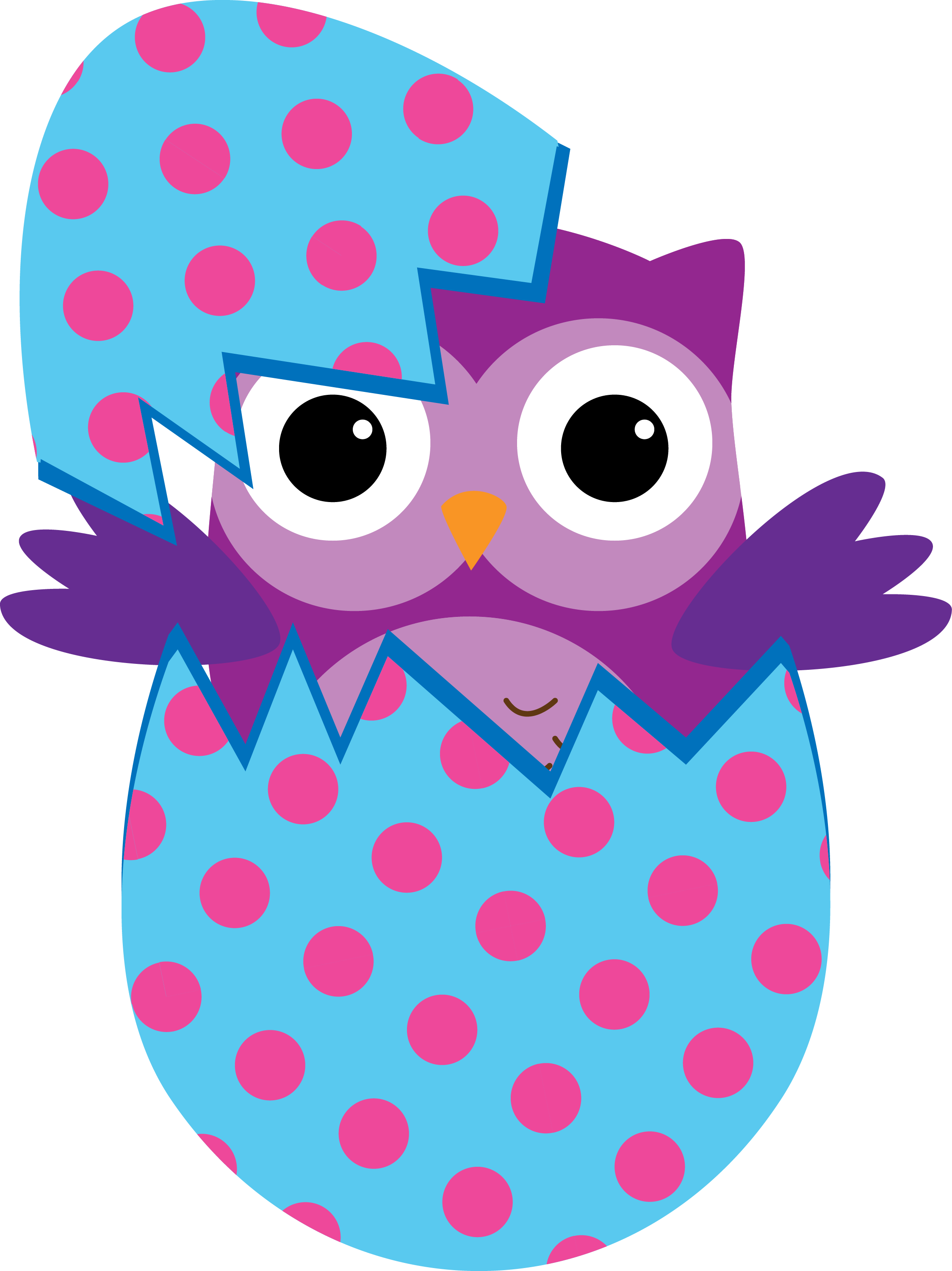 Owl Clip Art Más - Owl Easter Clip Art Free (2248x3000)
