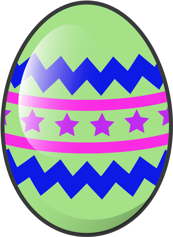 Happy - Easter Egg Clipart Free (700x909)