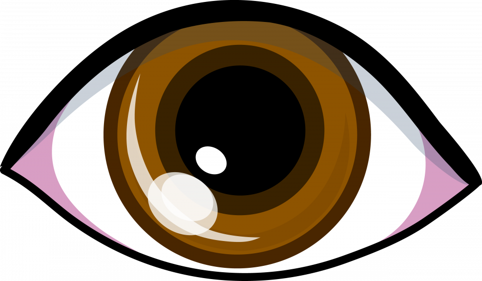 Best Racing Simulations - Brown Eye Clipart (987x576)