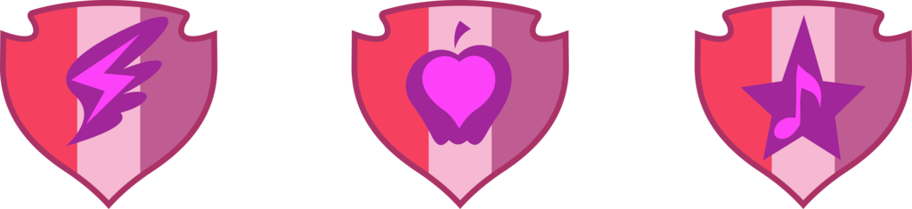 Dasprid 31 3 Cutiemark Crusaders Cutiemarks By Dasprid - Cutie Mark Crusaders Cutie Marks (1024x235)