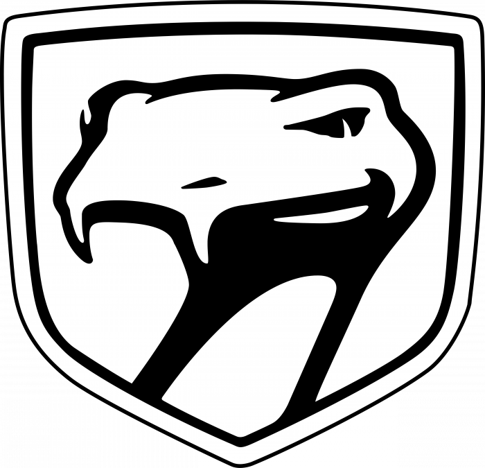 Love The Old Dodge Viper Logo With - Dodge Viper Logo Vector (700x675)