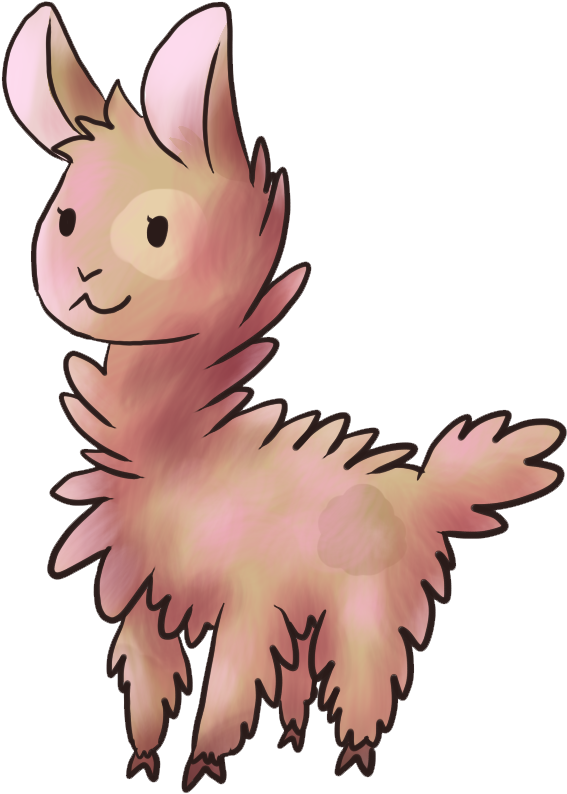 Llama Clipart Baby Llama - Baby Llama Clipart Png (668x880)