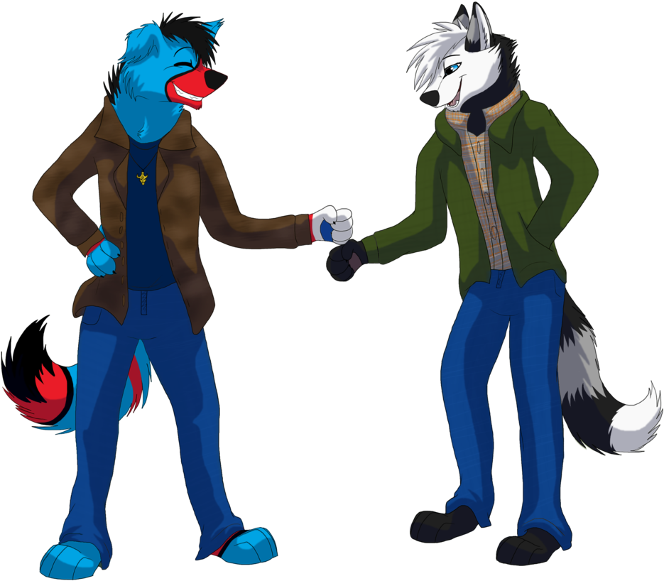 Bro Fist Pound Hand Shake Type Thing By Bosleyboz - Halloween Costume (968x825)