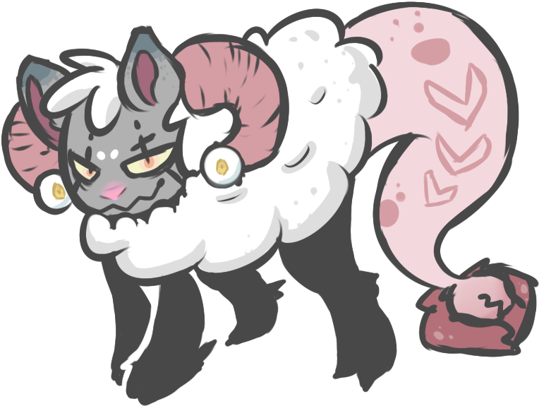 Ota Mutant Sheep Thingy By Royalraptors - Cartoon (900x900)