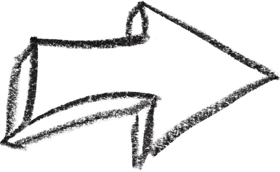 Crayons Black And White - Arrow White Sketch Png (1141x701)