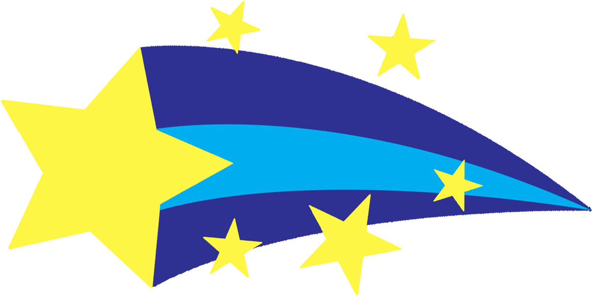 Shooting Star Clipart - Illustration (1284x1187)