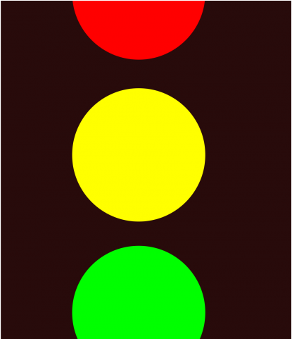 Traffic Light Clipart Simbol - Circle (640x480)